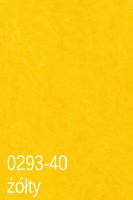 Koc bawełniany akrylowy 150x200 0293/40 żółty cytrynowy narzuta pled