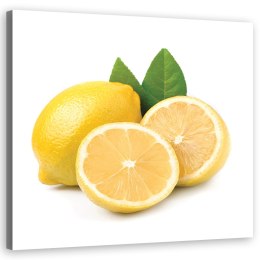 Obraz na płótnie, Owoce cytryna