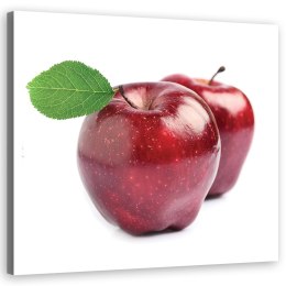 Obraz na płótnie, Owoce jabłka