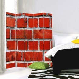 Parawan dwustronny, Mur z czerwonej cegły