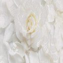 Parawan dwustronny obrotowy, Białe kwiaty