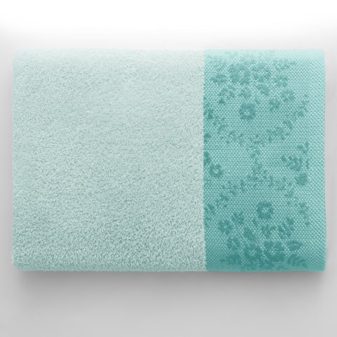 Ręcznik CREA kolor biały błękit 50x90 ameliahome - TOWEL/AH/CREA/LIGHTBLUE/50x90