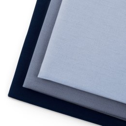 Ręcznik kuchenny LETTY kolor niebieski gładki motyw klasyczny styl klasyczny 50x70 ameliahome - KIT/AH/LETTY/PLAIN/LIVIDS/3PACK/