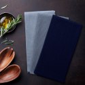 Ręcznik kuchenny LETTY kolor niebieski tłoczony motyw klasyczny styl klasyczny 50x70 ameliahome - KIT/AH/LETTY/WAFFLE/LIVIDS/3PA