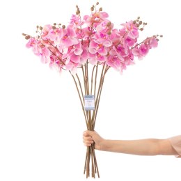Sztuczny kwiat FALENI kolor różowy styl nowoczesny ameliahome - ARTFLOWER/AH/FALENI/ROSE/10PCS