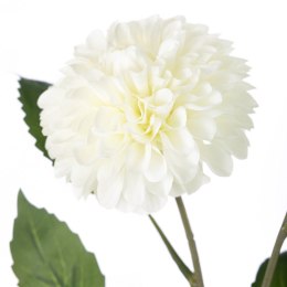 Sztuczny kwiat PIWONI kolor kremowy styl nowoczesny ameliahome - ARTFLOWER/AH/PIWONI/WHITE/1PC