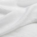 Firana KRESZ kolor biały styl klasyczny szelki szelki 10 cm woal gnieciony 140x250 homede - SCURT/HOM/KRESZ/TAB/WHITE/140x250