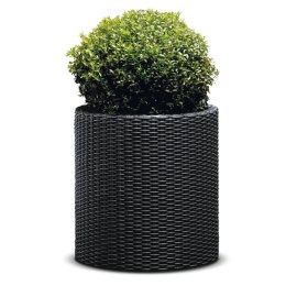 Donica okrągła CYLINDER PLANTER M anthracite